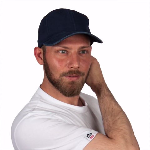 Navy Washed Cotton Baseball Cap : Handmade Pigment Dyed Cap - Etsy