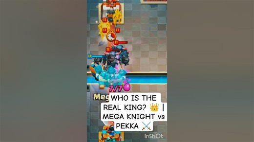 MEGA KNIGHT vs PEKKA: The Clash of Heavyweight Titans! ⚔️🦾 (Clash Royale 2025 USA)#ultimateattack