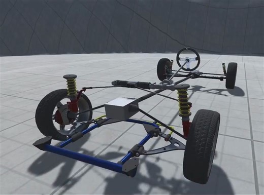 Unity 车辆动力学悬挂系统插件