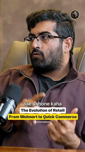 The Evolution of RetailFrom Walmart to Quick Commerce 💸 #quickcommerce #revolution #businesstalks