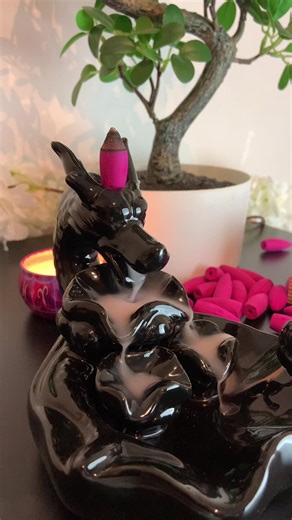 Dragon effect 👀 #incense #oddlysatifying #satisfaction #relaxify