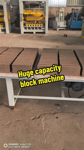 Huge capacity brick making machine #automaticbrickmakingmachine #brickmakingmachine #automaticbrickmakingmachine #concreteblockmachine #blockmachine