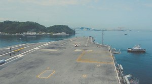 USS Ronald Reagan sea trials