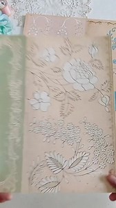 French Embroidery Journal Kit | Vintage Decorative Paper - Etsy