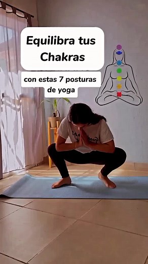 Equilibra tus chakras con 7 posturas de yoga