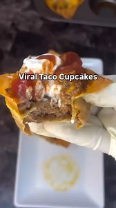 3.7K views · 34 reactions | 療 Taco Cupcakes Are Going Viral for a...