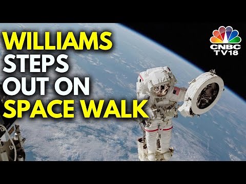 NASA Astronaut Sunita Williams Conducts Spacewalk After 7 Months In Orbit | N18G