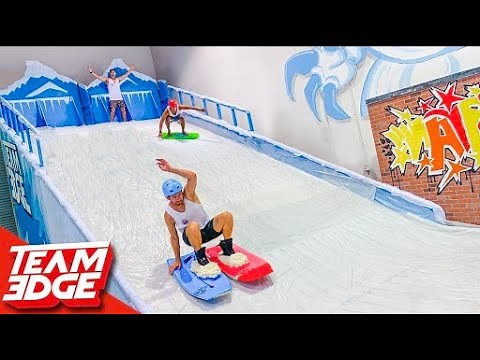 We Put in a Ski Slope in the Edge Space!!