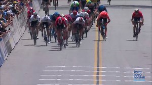 "My teammates were fantastic. They wanted a top result as much as me. It was a big target to do a top 10 in the World Tour and I’m happy I could achieve it.” Watch Andrea Peron sprint to 8th on Saturday's Amgen Tour of California finale. | Team Novo Nordisk