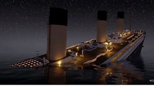 Watch the Titanic sink in real-time