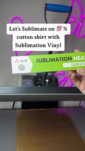 2K reactions · 315 shares | A-SUB Clear Sublimation Vinyl for Cotton Shirts! New product arrive! 拾拾拾Very easy to do sublimate project! HOT SALEUP TO 10% OFF Get it: https://bit.ly/49nTpHK | A-SUB | Facebook