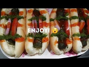 Vegetarian Hot Dog Recipe Indian - Vegan Sausage, Oil free & Gluten free☆DeepDish Kitchen