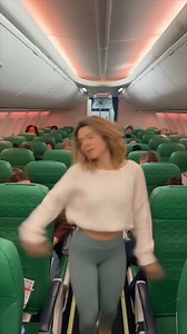 194K views · 2.4K reactions | No Seatbelt sign means we Start dancing on this flight? ... | Olima Omega | Facebook