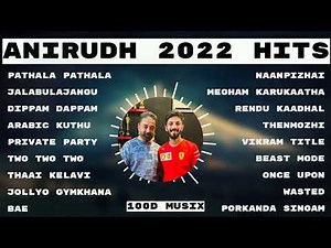 #Tamilsongs | Anirudh 2022 hits | New tamil songs 2022 | Tamil Hit Songs | Love Songs |Romantic Song
