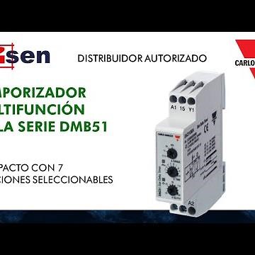 Temporizador multifunción de la serie DMB51 Carlo Gavazzi