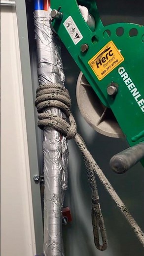 How to pull extra wire when your head hits the tugger 🛠️