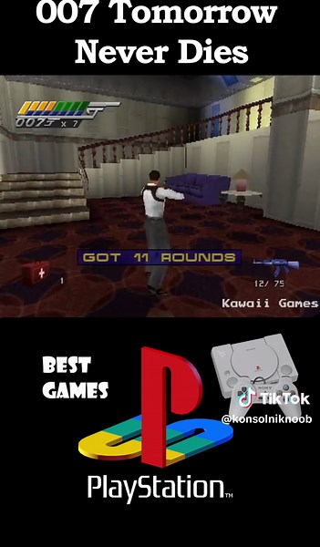 James Bond Tomorrow Never Dies PS1 Gameplay