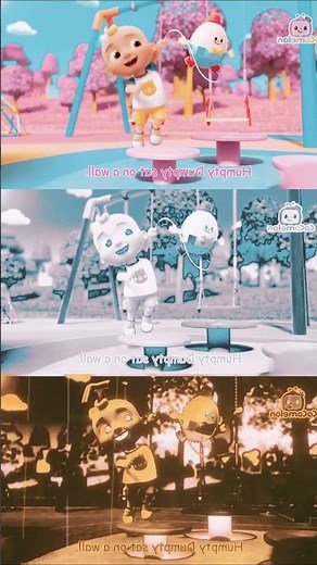 COCOMELON - Humpty Dumpty Song (REVERSE)|by Klasky Csupo Effects #shorts