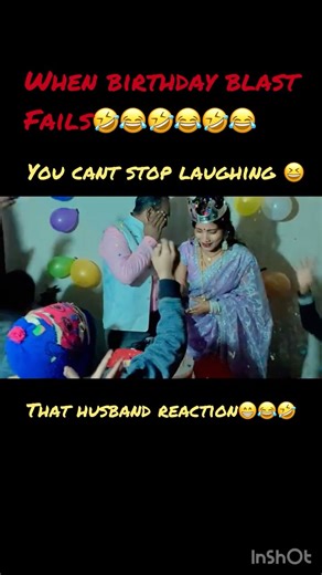 “Birthday Blast FAIL 😂 | Husband’s EPIC Reaction | Full Comedy Fun!”