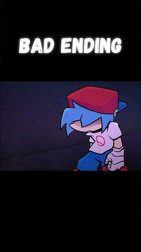 NULL VS BF (Cutscene Bad Ending) (Corruption Mod) (FNF MOD) #shorts