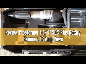 Review Prostormer 1-1/4" SDS-Plus Rotary Hammer, 13 Amp Powerful Motor, 4 Functions Rotary Hammer Dr