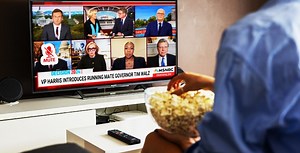 Here's How the Media Coverage of Trump and Harris Shakes Out