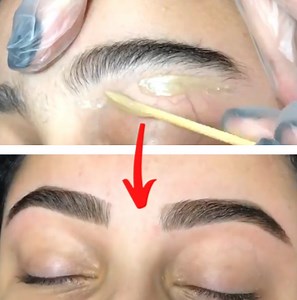 6.1M views · 41K reactions | Wax Your Brows to a Perfect Shape Partner : REBECCA ARTIBANO instagram.com/rebeccaartibano | Lady Panda | Facebook