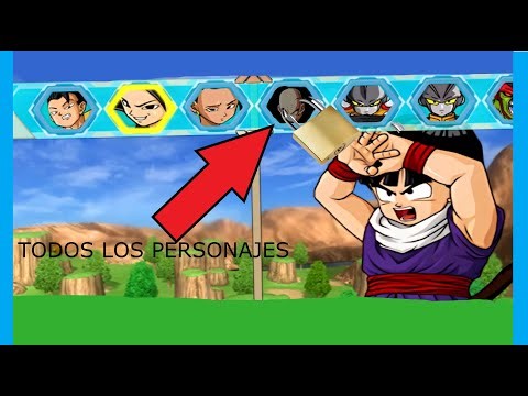 Como conseguir todos los personajes DBZ BT4 Truco facil!