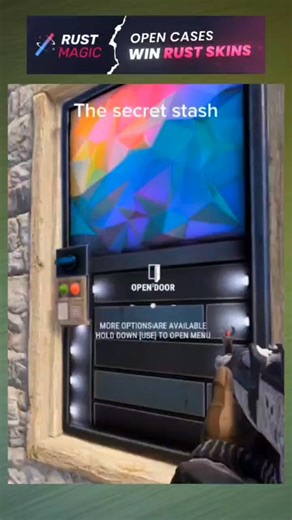 Mishael on Instagram: "Claim 3 free cases on Rustmagic - link in bio #rust #stash #memes #loot"