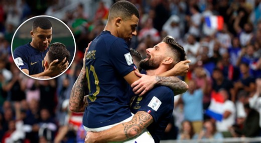 Dime si esto es amor: Mbappé y Giroud y el abrazo que se volvió viral y conquistó el Mundial Qatar 2022