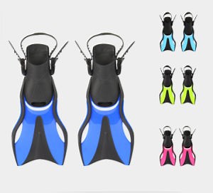 [Hot Item] Custom Scuba Snorkel Diving Gear Soft Foot Pocket Long Blade Under Water Free Diving Fins for Adult