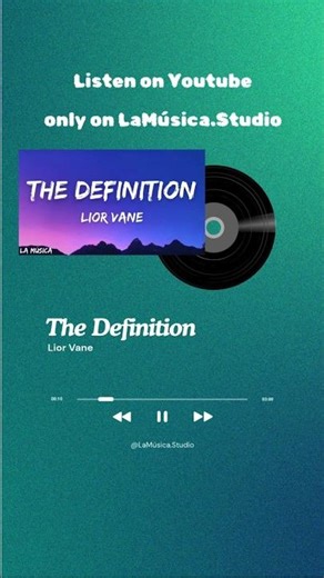 Lior Vane - The Definition (Lyrics) By La Música