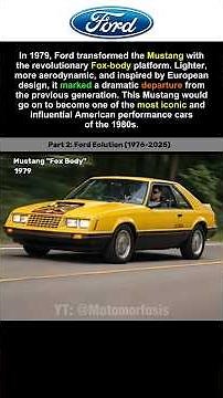 Part 2: The Mustang That Changed Everything: Fox Body Era