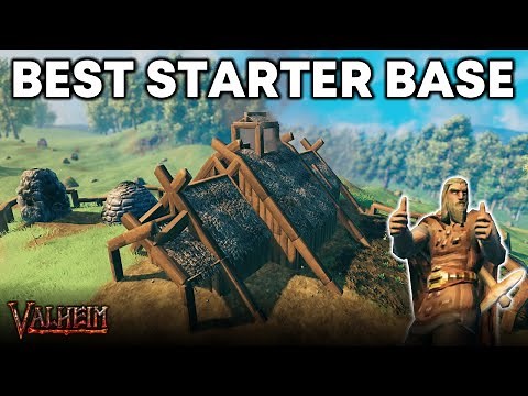 The BEST Starter Base Build in Valheim