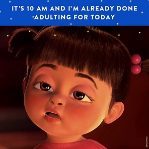 Don’t look at us, we’re not even offering explanations today.😴 | Disney India