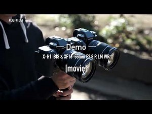 Fuji X-H1 with In Body Stabilization IBIS FUJIFILM