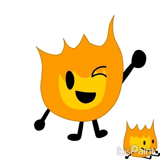 Firey BFDI Fan Art
