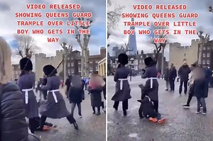 Queen’s Guard tramples kid outside Tower of London in viral video