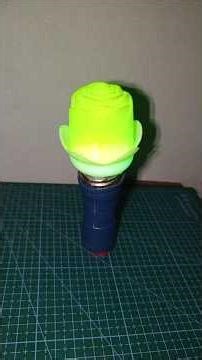 How to Make LED Rose Light at Home 🌹💡 DIY LED Lamp #Shorts #DIY #LED #Electronics #Creative