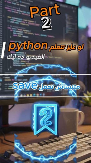 أقوى 3 فيديوهات علمتنى Python من الصفر حتى الاحتراف 🐍🔥 #python #برمجة #python_tips