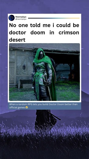 Crimson Desert players recreate Doctor Doom using dyes 🎨 Armor customization steals spotlight 👀