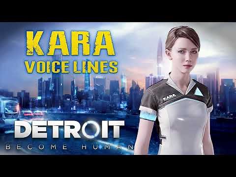 Detroit: Become Human - Kara Voice Lines + Efforts