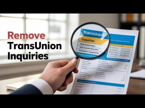 Remove TransUnion Inquiries from Credit Report | Justin Ash posted on the topic | LinkedIn