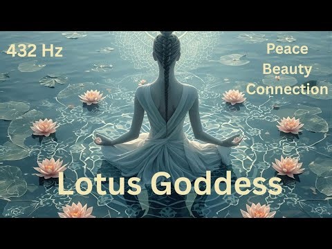 Lotus Goddess — Tibetan Meditation Music & 432 Hz Healing Frequencies | Crystalline Sound Journey