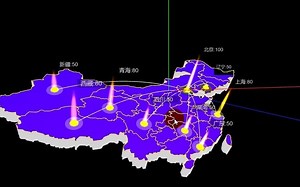 threejs基于geojson三维地图
