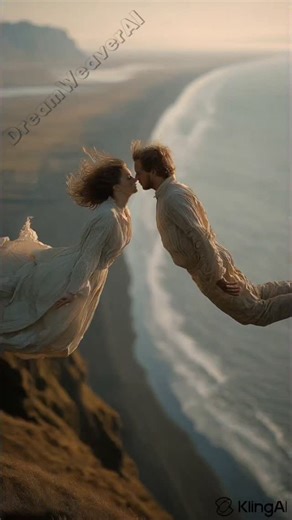 Karol Życzkowski on Instagram: "Where Love Lifts Us – The video was created with the help of @klingai_official The sky becomes their ground, and the wind a song that carries their hearts. In this embrace, gravity does not exist, nor time or limits – only love that lifts higher than all the wings of the world. #KlingAlTurbo #klingai #kreatewithkling #love #romance #ai #aigram #aiart #aivideogeneration #aivideo #aivideos #aigenerated #aigeneratedvideos #midjourney #artificialintelligence"