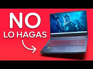 NO HAGAS ESTO a tu PORTÁTIL!