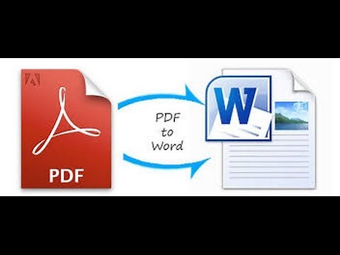 طريقة تحويل ملف PDF إلى WORD بدون برنامج
