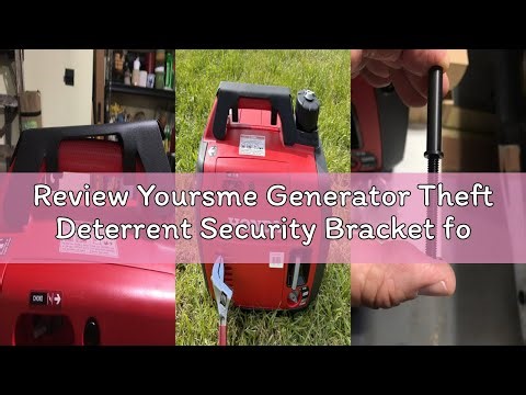 Review Yoursme Generator Theft Deterrent Security Bracket for Honda EU2200i, EU2000i, EU2000i Compan
