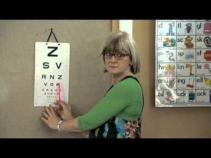 Demonstrating Year 7 Vision screening - Pass